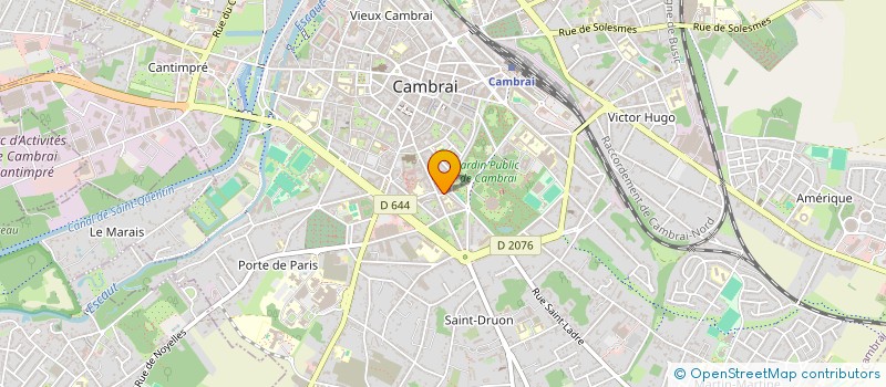 localisation de l'entreprise AMBRELLE  CAMBRAI