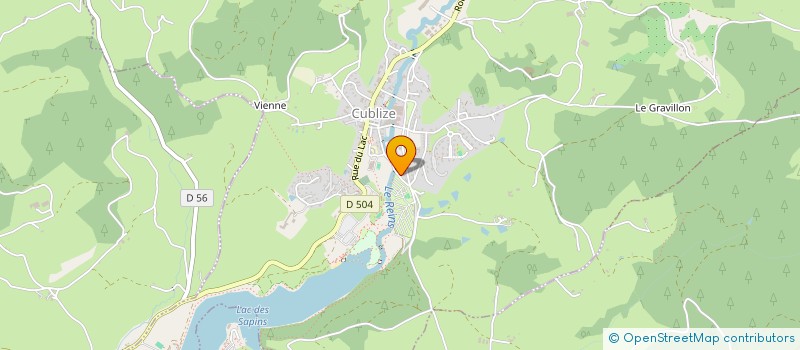 localisation de l'entreprise AMBREMY  CUBLIZE