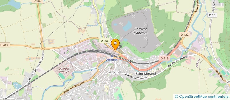 localisation de l'entreprise AMBREPHIL à ALTKIRCH