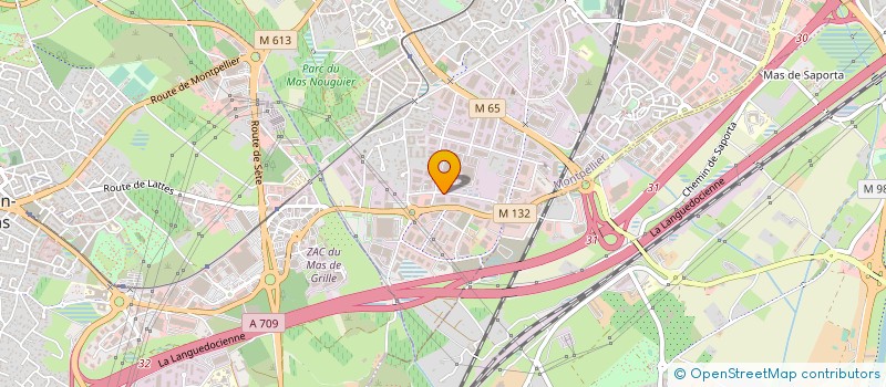 localisation de l'entreprise AMBRIO à MONTPELLIER