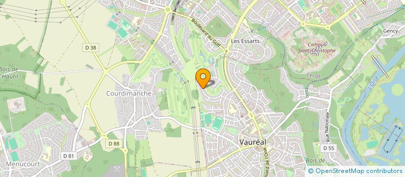 localisation de l'entreprise AMBRIPA INVEST  VAUREAL