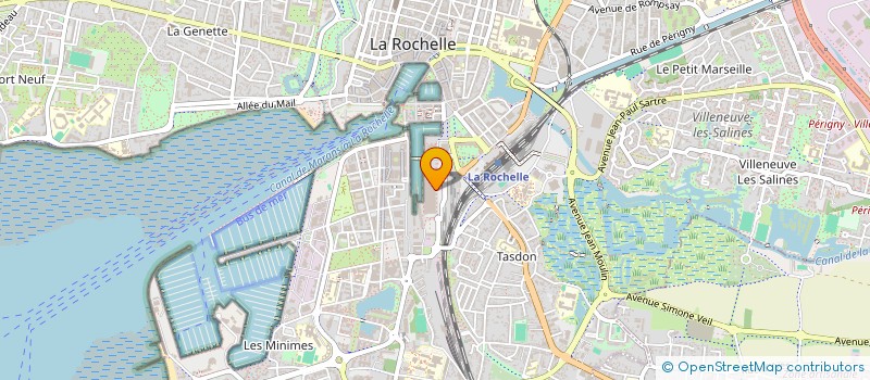 localisation de l'entreprise AMBROISE à LA ROCHELLE
