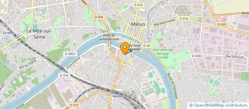 localisation de l'entreprise AMBROISE à MELUN