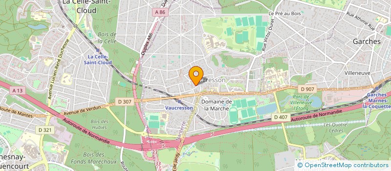 localisation de l'entreprise AMBROISE à VAUCRESSON