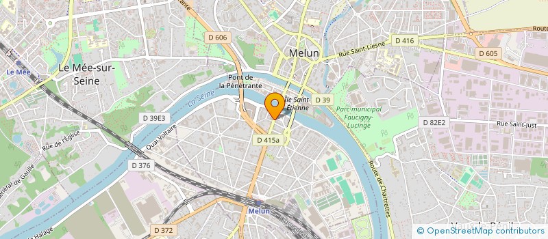 localisation de l'entreprise AMBROISE DISTRIBUTION à MELUN