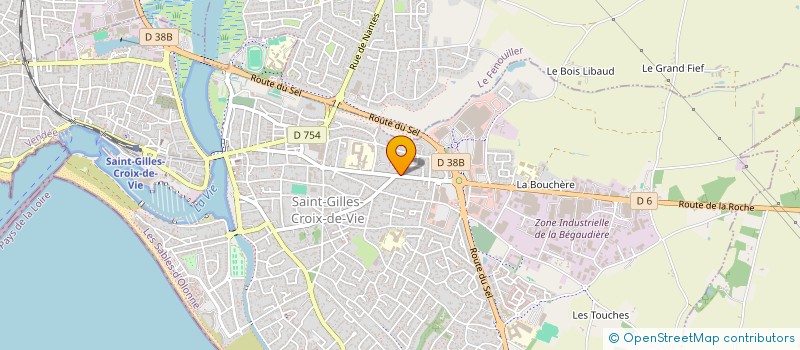 localisation de l'entreprise AMBROISE ET COMPAGNIE à SAINT-GILLES-CROIX-DE-VIE