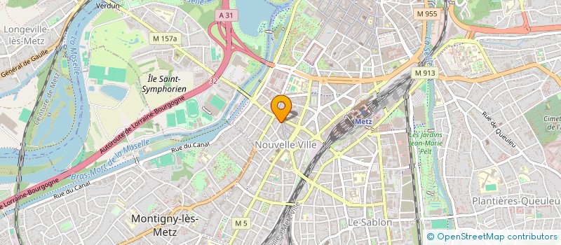 localisation de l'entreprise AMBROISE PARE  METZ