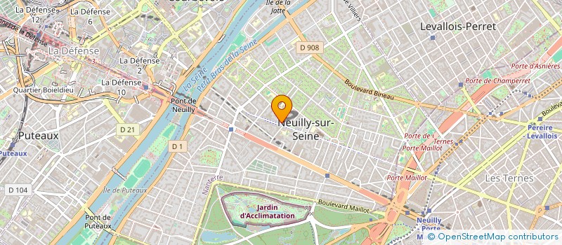 localisation de l'entreprise AMBROISE PATRIMOINE à NEUILLY-SUR-SEINE