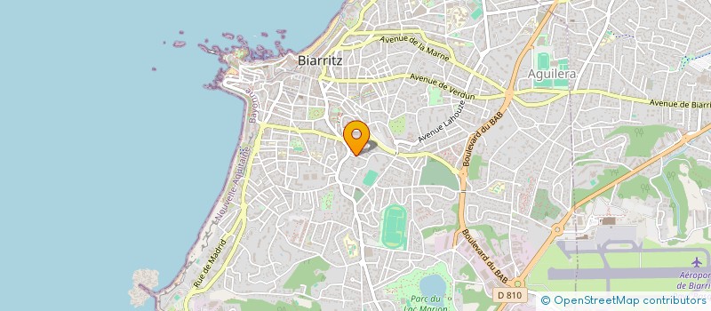 localisation de l'entreprise AMBROISIE à BIARRITZ