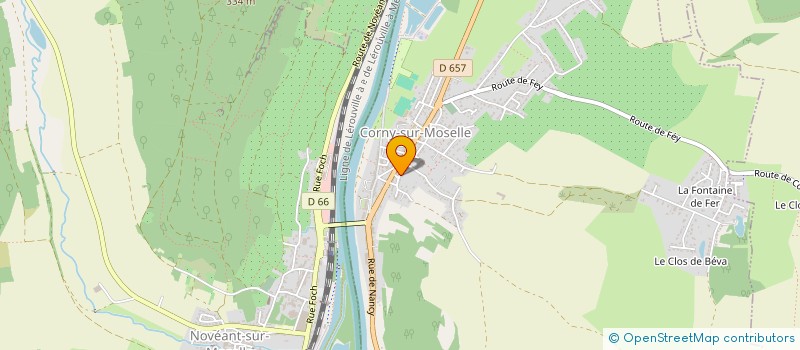 localisation de l'entreprise AMBROISY  CORNY-SUR-MOSELLE