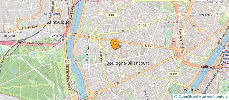 localisation de l'entreprise AMBRONORE INVESTISSEMENTS à BOULOGNE-BILLANCOURT