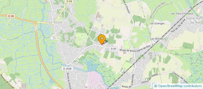 localisation de l'entreprise AMBROSE à SAINT-HILAIRE-DE-RIEZ