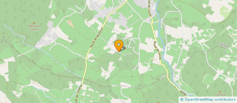 localisation de l'entreprise AMBROSI  COTIGNAC