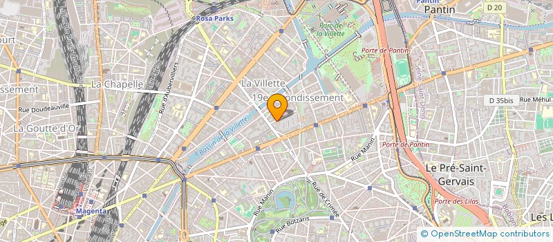 localisation de l'entreprise AMBROSIA  PARIS