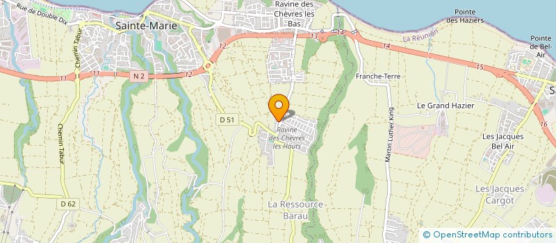 localisation de l'entreprise AMBROSIA DEW  SAINTE-MARIE