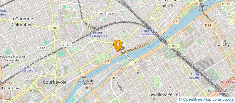 localisation de l'entreprise AMBROSIAL DIMENSION à COURBEVOIE