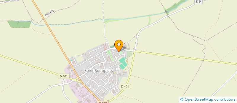 localisation de l'entreprise AMBROSIO CONCEPT PAYSAGE  SAINT-SOUPPLETS