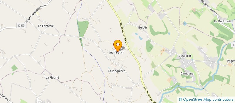 localisation de l'entreprise AMBROSIO RENO IMMO  CASTRES