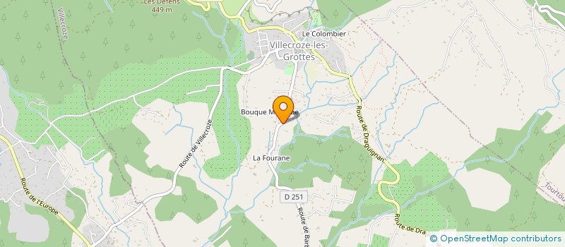 localisation de l'entreprise AMBROSIONI PEINTURE  VILLECROZE