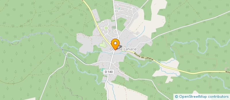 localisation de l'entreprise AMBRRE  ONESSE-LAHARIE