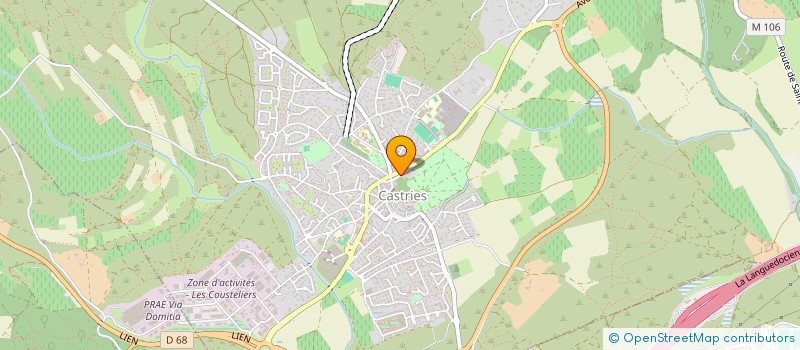 localisation de l'entreprise AMBRYM  CASTRIES