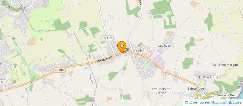 localisation de l'entreprise AMBU 22 à FREHEL