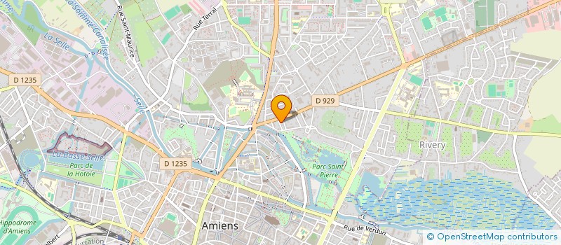 localisation de l'entreprise AMBU 3000 à AMIENS