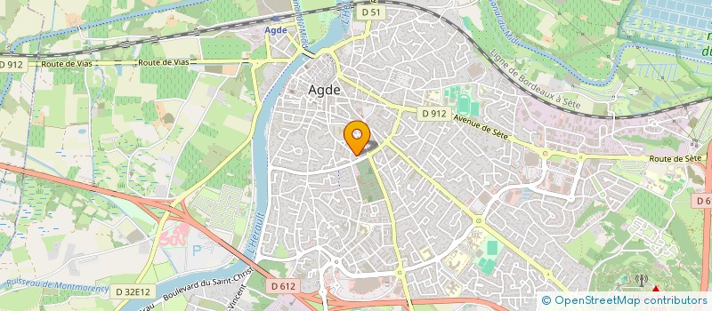 localisation de l'entreprise AMBU SERVICES 34 à AGDE