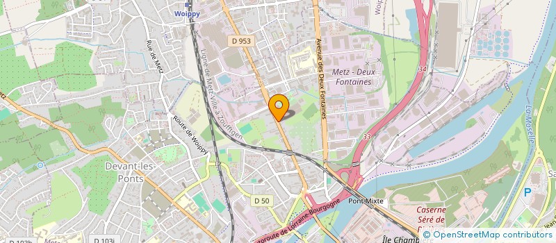 localisation de l'entreprise AMBUGARDE  METZ