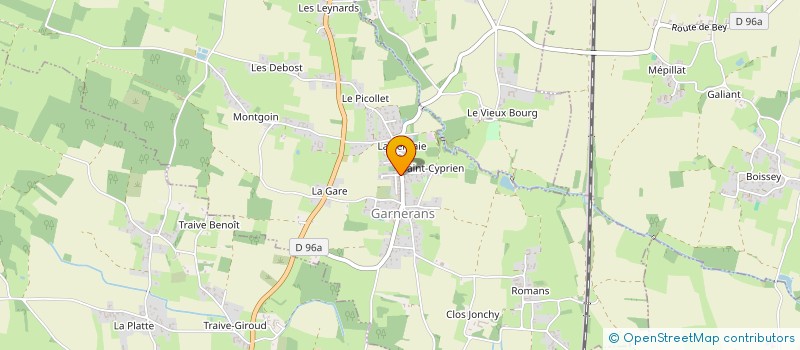 localisation de l'entreprise AMBUL'AIN  GARNERANS