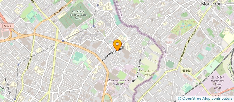 localisation de l'entreprise AMBULANCE 24 à TOURCOING