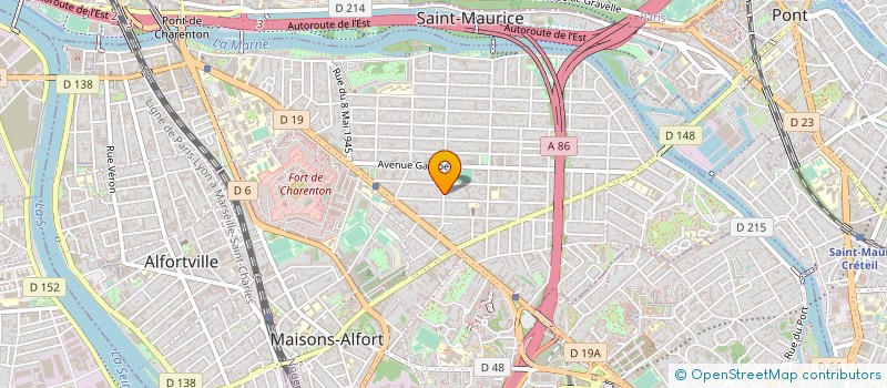 localisation de l'entreprise AMBULANCE A.B.C. à MAISONS-ALFORT