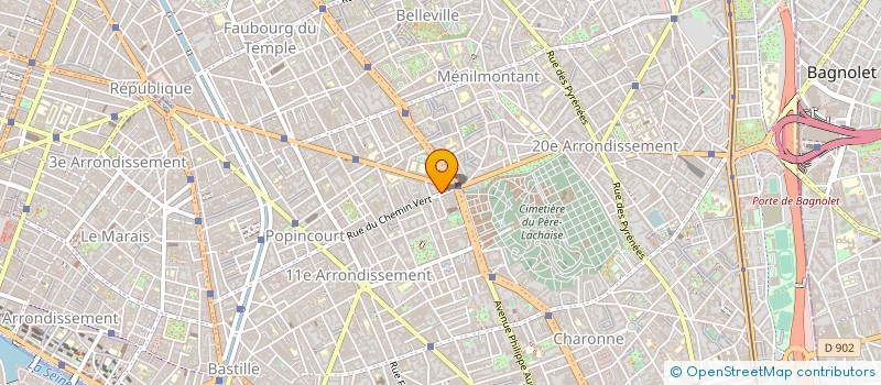localisation de l'entreprise AMBULANCE ADAM 75 à PARIS