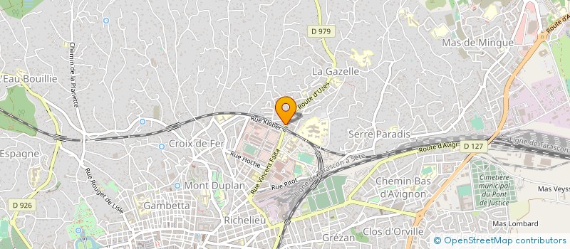 localisation de l'entreprise AMBULANCE AIDE 30 à NIMES