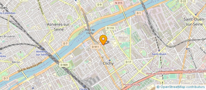 localisation de l'entreprise AMBULANCE ALLIANCE SECOURS 92 à LEVALLOIS-PERRET