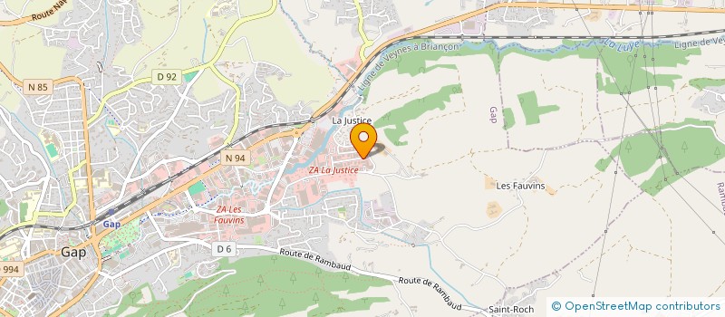 localisation de l'entreprise AMBULANCE ALPINE à GAP