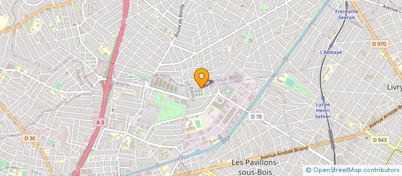 localisation de l'entreprise AMBULANCE APPEL à AULNAY-SOUS-BOIS