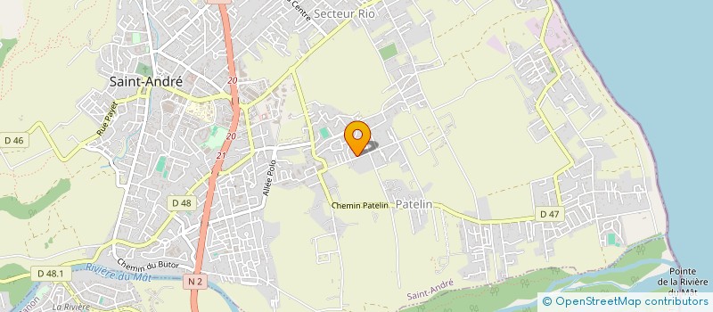 localisation de l'entreprise AMBULANCE ASTOURNE ET FILS  SAINT-ANDRE