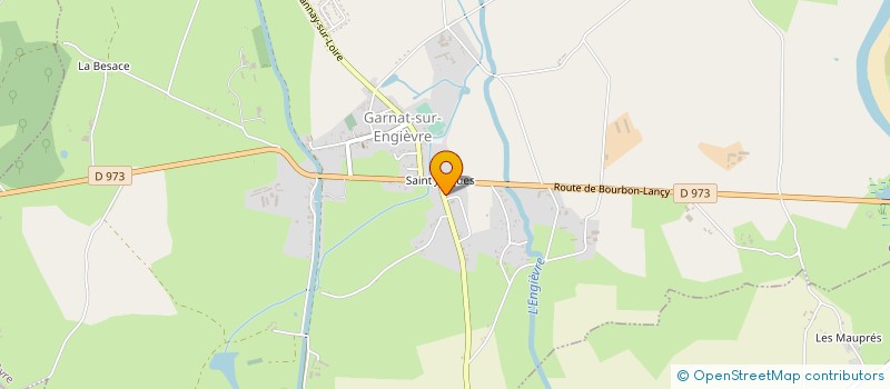 localisation de l'entreprise AMBULANCE BEAULON à GARNAT-SUR-ENGIEVRE