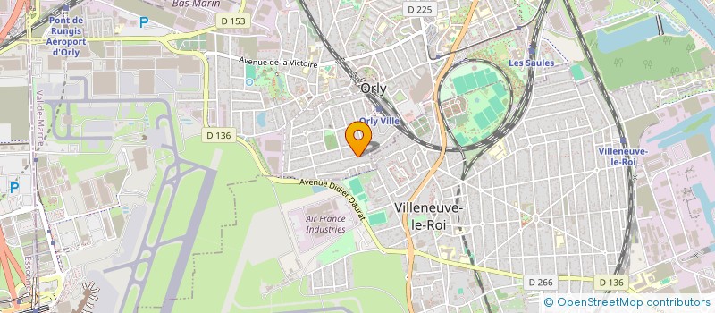 localisation de l'entreprise AMBULANCE BEL AIR à ORLY