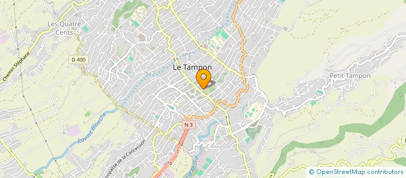 localisation de l'entreprise AMBULANCE BOISJOLY à LE TAMPON