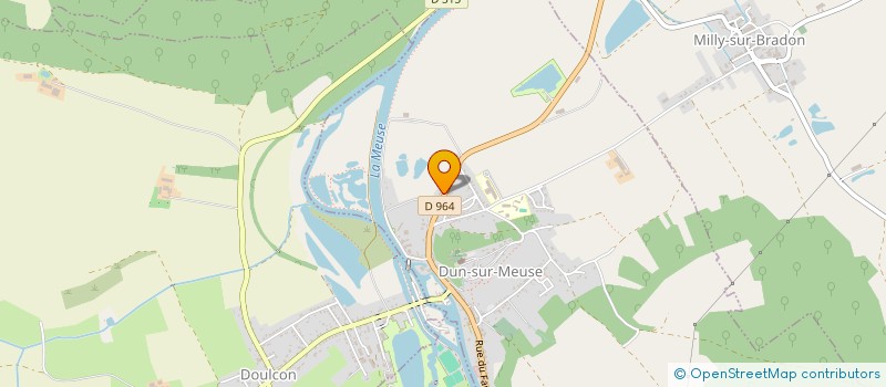 localisation de l'entreprise AMBULANCE CHEVANCE à DUN-SUR-MEUSE