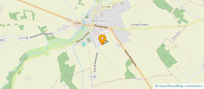 localisation de l'entreprise AMBULANCE DE BREZOLLES à BREZOLLES