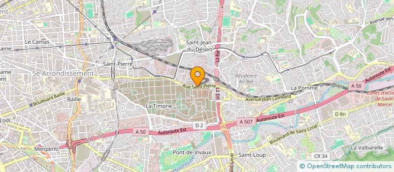 localisation de l'entreprise AMBULANCE DE LA PREFECTURE à MARSEILLE