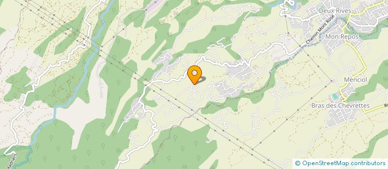 localisation de l'entreprise AMBULANCE DES DEUX RIVES  SAINTE-SUZANNE