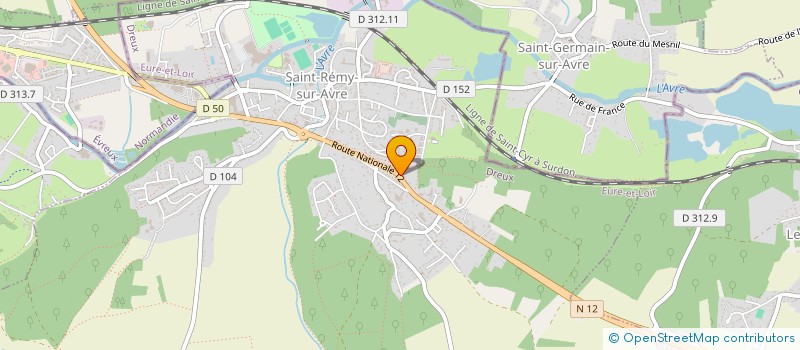 localisation de l'entreprise AMBULANCE DES TROIS VALLEES à SAINT-REMY-SUR-AVRE