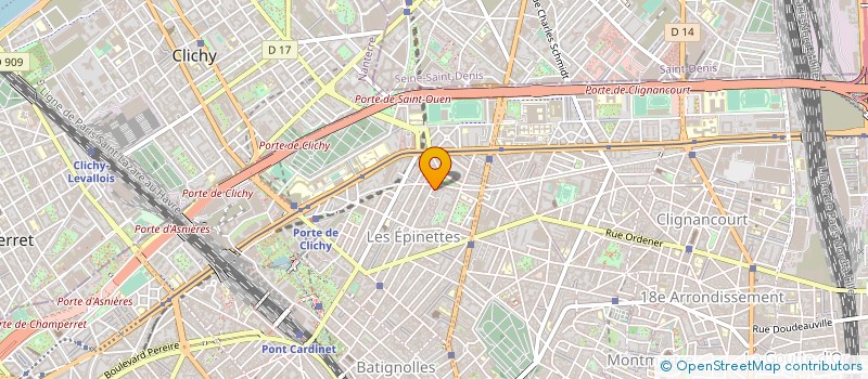 localisation de l'entreprise AMBULANCE ELLIOT à PARIS