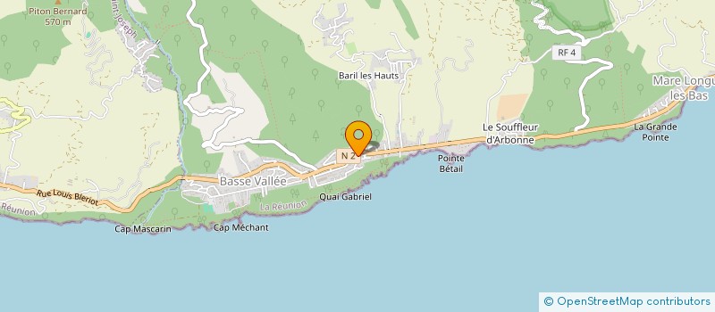 localisation de l'entreprise AMBULANCE ET TRANSPORT DIJOUX à SAINT-PHILIPPE