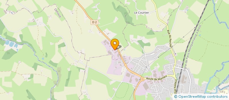 localisation de l'entreprise AMBULANCE FOURMI à LA CHAPELLE-DU-BOIS