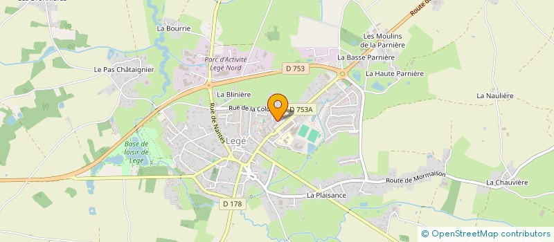localisation de l'entreprise AMBULANCE LEGEENNE à LEGE
